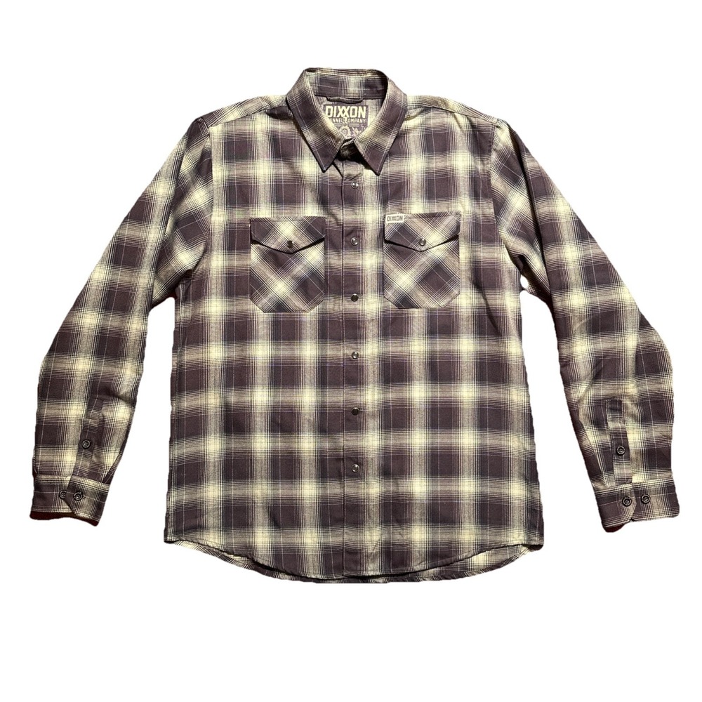 Dixxon Flannel Company Men's Large Multicolor Pearl Snap Button‎ Down